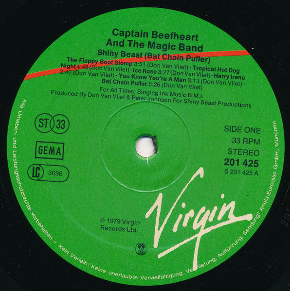 Captain Beefheart And The Magic Band – Shiny Beast (Bat Chain Puller)