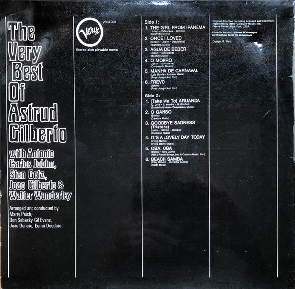 Astrud Gilberto – The Very Best Of Astrud Gilberto