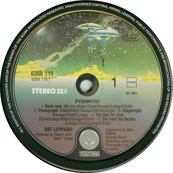 Def Leppard – Pyromania