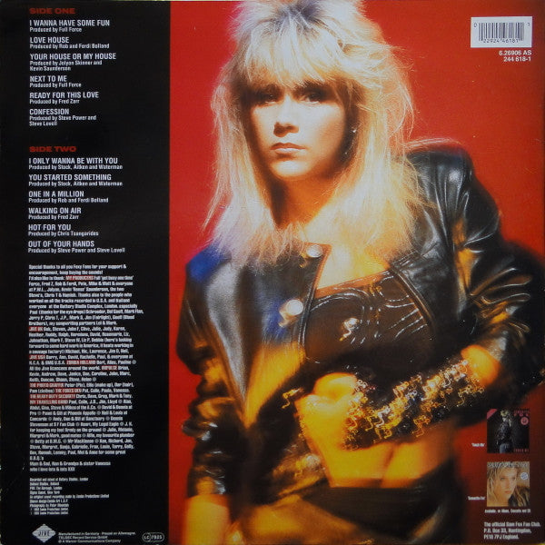 Samantha Fox – I Wanna Have Some Fun, DMM