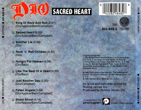 Dio – Sacred Heart