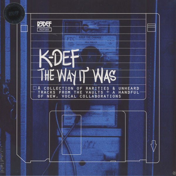 K-Def – The Way It Was , Limited Edition, Blue vinyl
