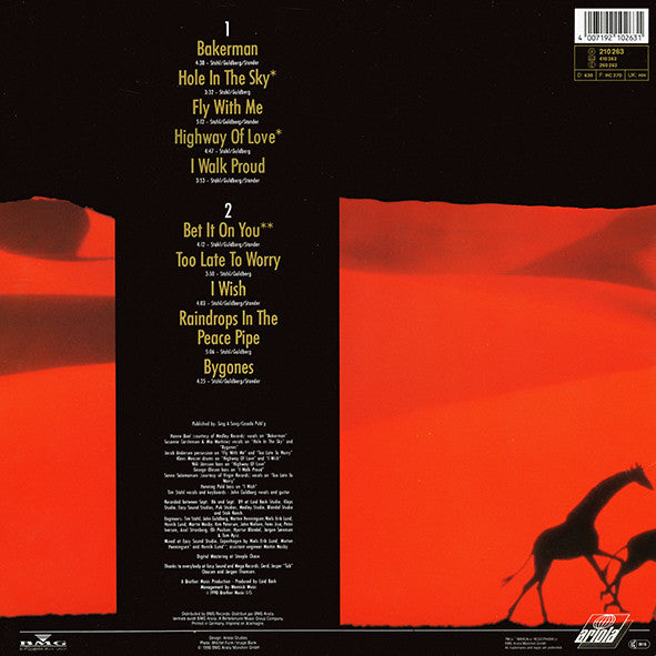 Laid Back – Hole In The Sky , 1 press , Germany
