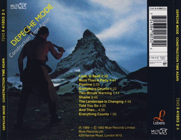 Depeche Mode – Construction Time Again