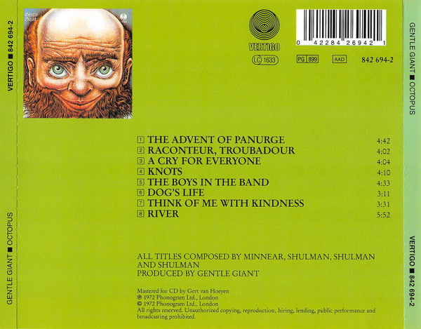 Gentle Giant – Octopus