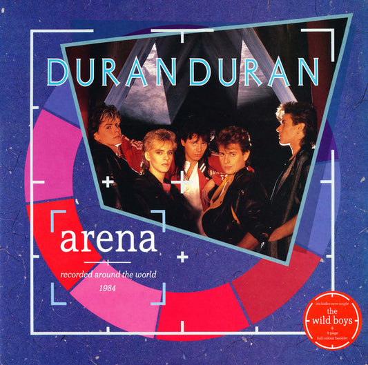 Duran Duran – Arena     , gatefold + 8 pages color booklet