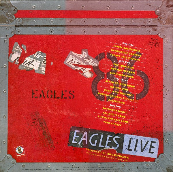 Eagles – Eagles Live , 2LP , Gatefold + Poster
