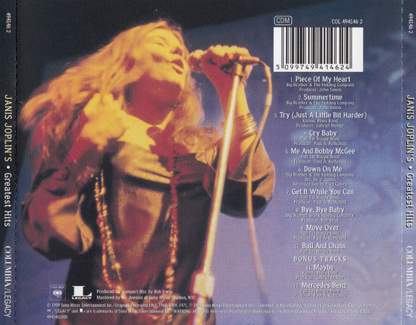 Janis Joplin – Janis Joplin's Greatest Hits