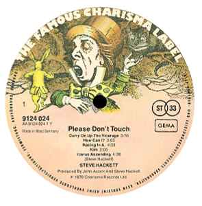 Steve Hackett – Please Don't Touch!