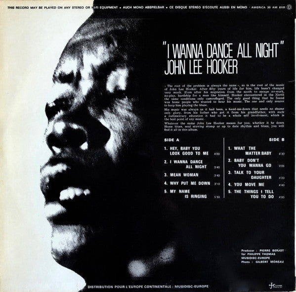 John Lee Hooker – I Wanna Dance All Night