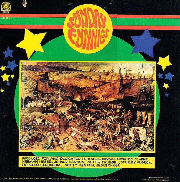 Sunday Funnies – Sunday Funnies, Gatefold, 1st Press