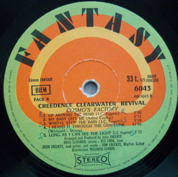 Creedence Clearwater Revival – Cosmo's Factory , Gatefold