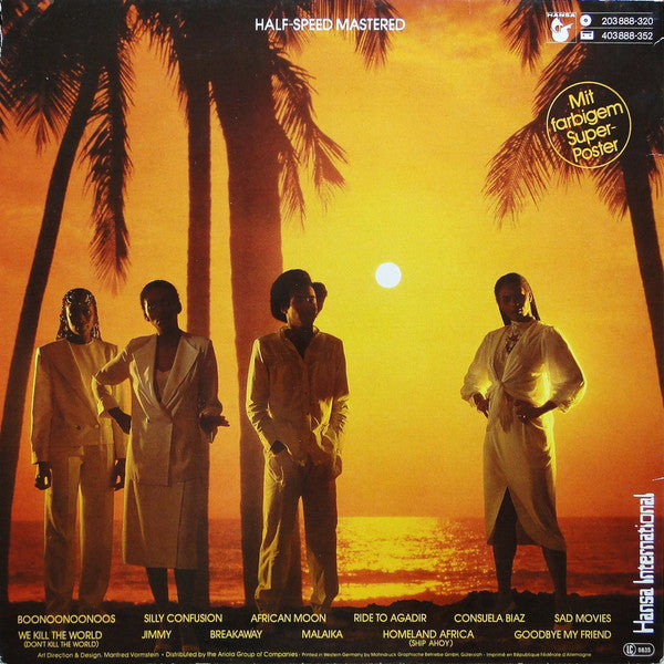 Boney M. – Boonoonoonoos, Half-Speed Mastered, fara poster