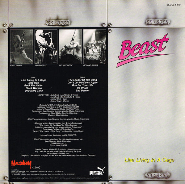 Beast – Like Living In A Cage