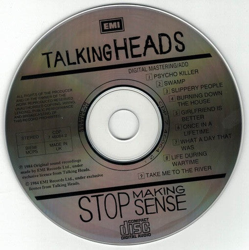 Talking Heads – Stop Making Sense