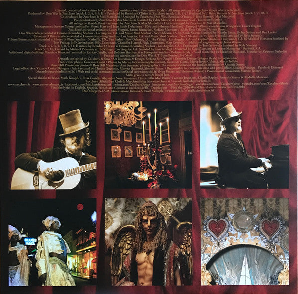 Zucchero Sugar Fornaciari* – Black Cat , Gatefold