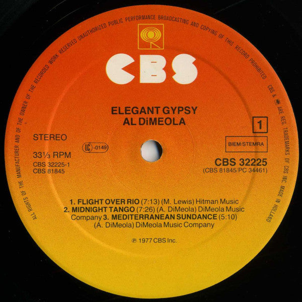 Al Di Meola – Elegant Gypsy