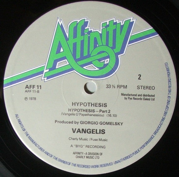 Vangelis – Hypothesis