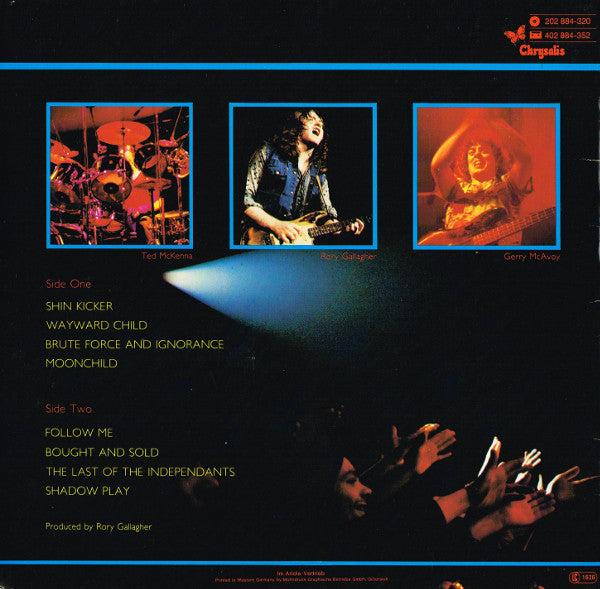 Rory Gallagher – Stage Struck
