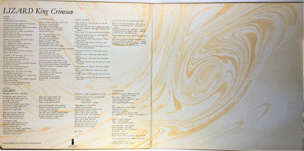 King Crimson – Lizard , Gatefold