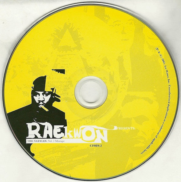 Raekwon – The Vatican: Vol.1 Mixtape CD , digipack