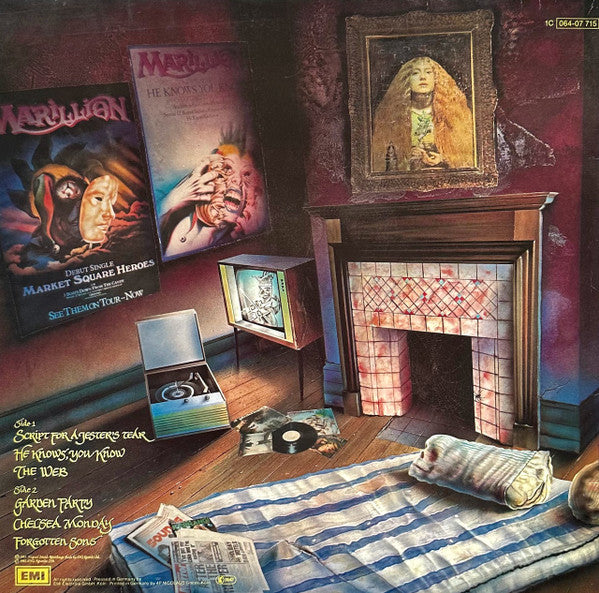 Marillion – Script For A Jester's Tear, Gatefold