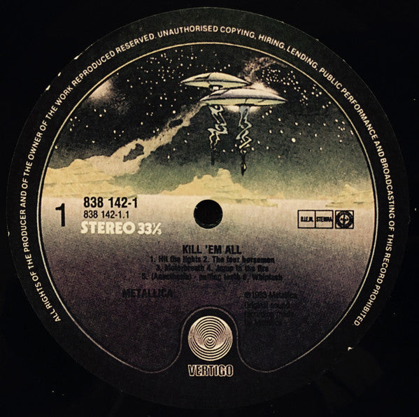Metallica – Kill 'Em All