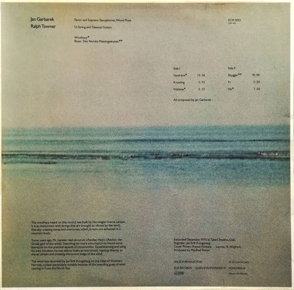 Jan Garbarek – Dis