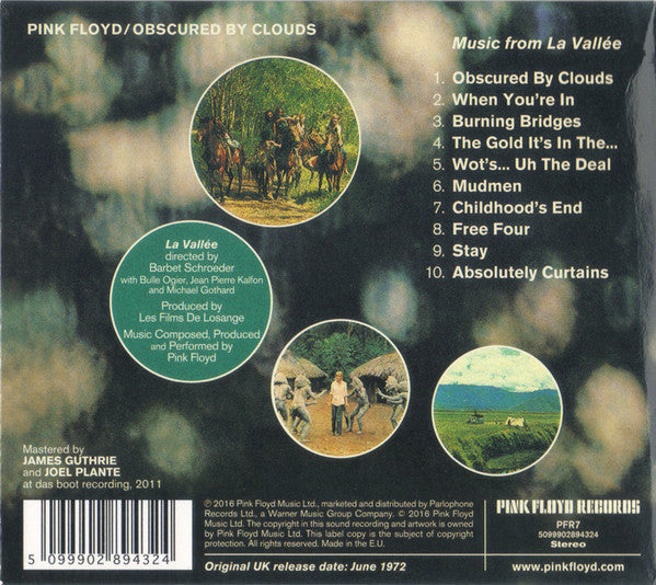 Pink Floyd – Obscured By Clouds , digipak
