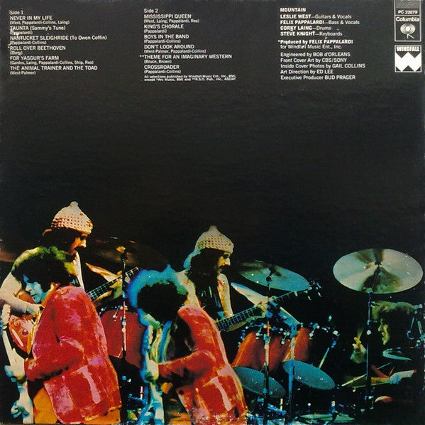 Mountain – The Best Of Mountain    ,  Reverse Gatefold