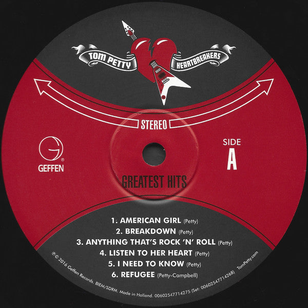 Tom Petty And The Heartbreakers – Greatest Hits , 2LP , gatefold 180 gr