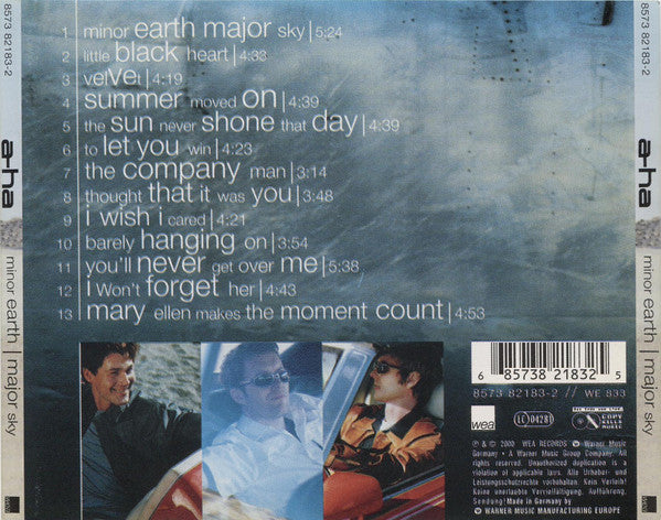 a-ha – Minor Earth Major Sky