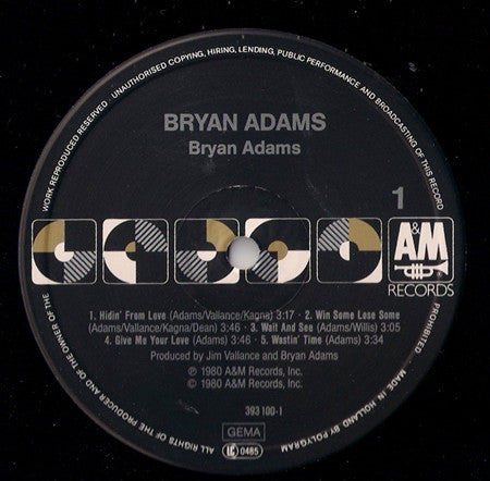 Bryan Adams – Bryan Adams