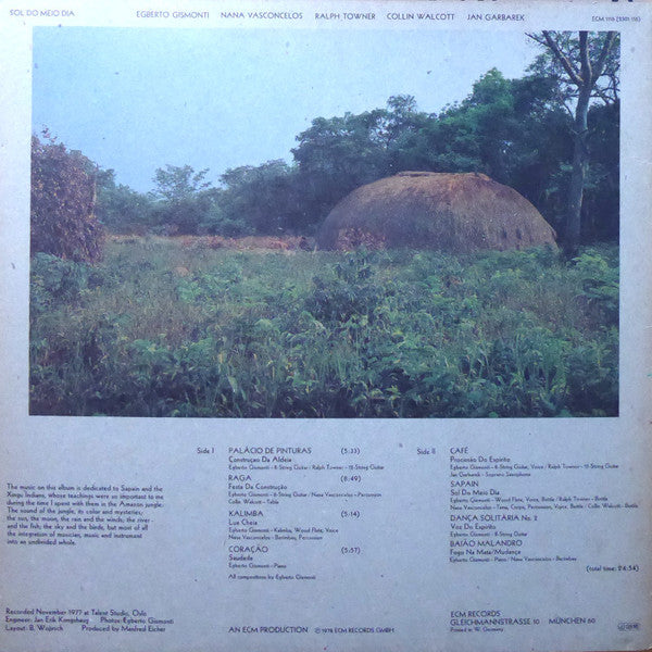 Egberto Gismonti – Sol Do Meio Dia , ECM