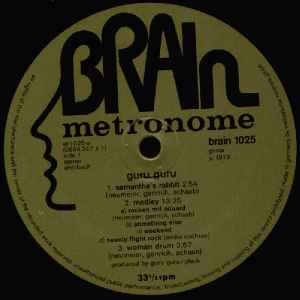 Guru Guru – Guru Guru , Gatefold