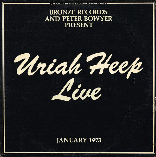 Uriah Heep – Uriah Heep Live , 2 × LP, Gatefold