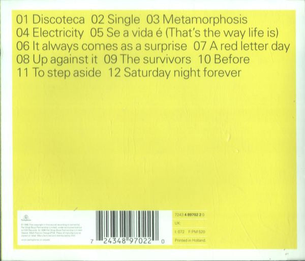 Pet Shop Boys – Bilingual