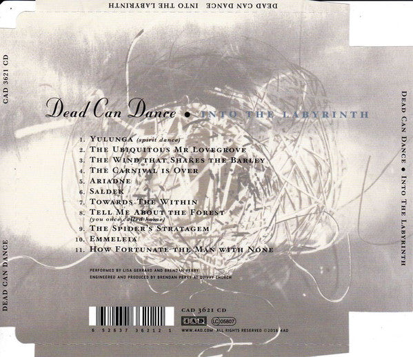 Dead Can Dance – Into The Labyrinth