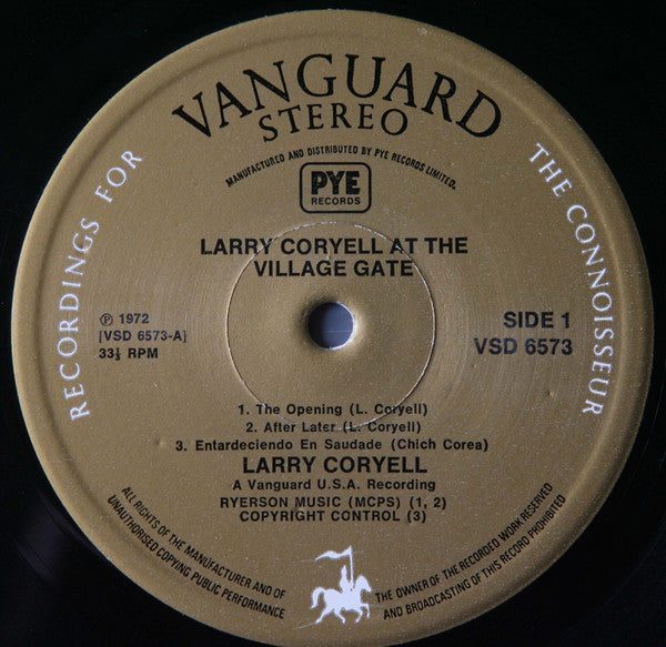 Larry Coryell – At The Village Gate