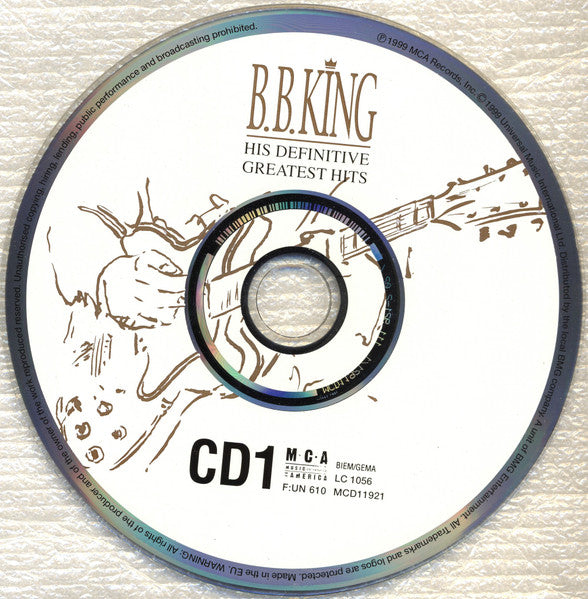 B.B. King – His Definitive Greatest Hits, 2xCD
