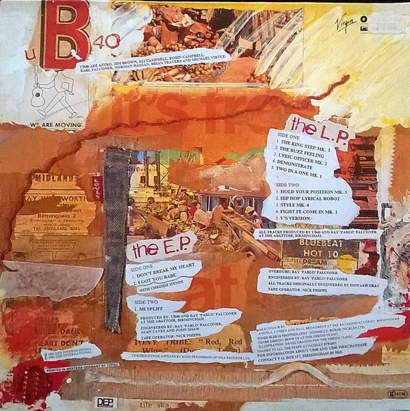 UB40 – Baggariddim, 1 LP + 1 EP Gatefold