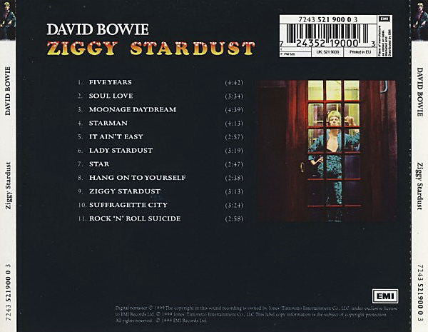 David Bowie – The Rise And Fall Of Ziggy Stardust And The Spiders From Mars