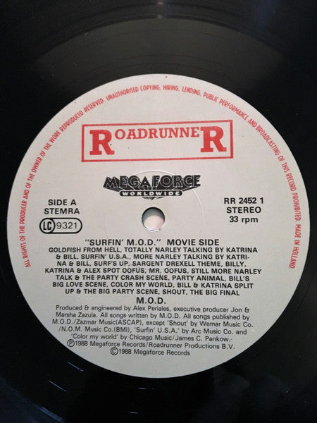 M.O.D.* – Surfin' M.O.D.