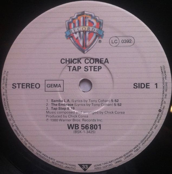 Chick Corea – Tap Step
