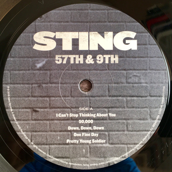 Sting – 57th & 9th , Gatefold ,