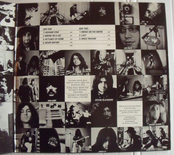 Deep Purple – Machine Head , Quadraphonic, Gatefold