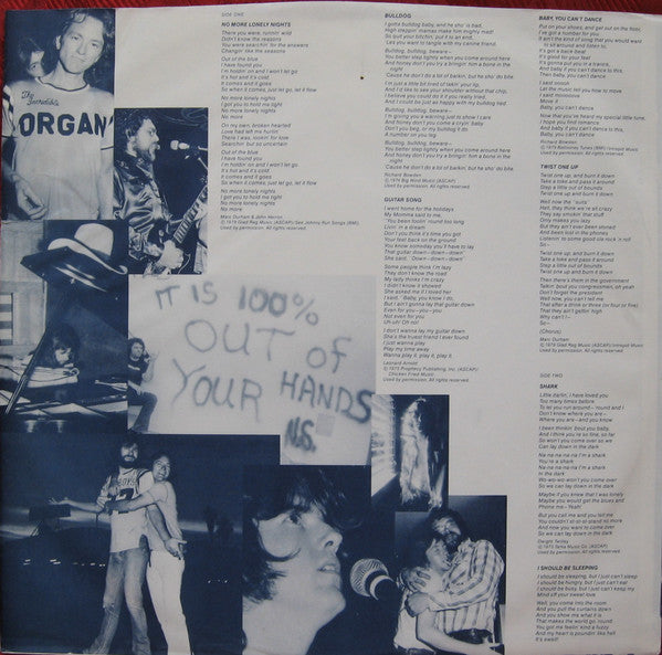 Blue Steel – No More Lonely Nights , 1 press , US