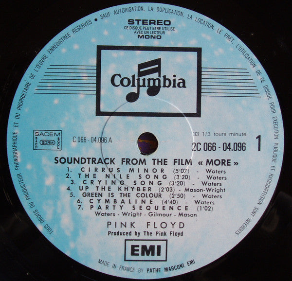 Pink Floyd – Soundtrack From The Film "More"