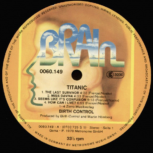 Birth Control – Titanic