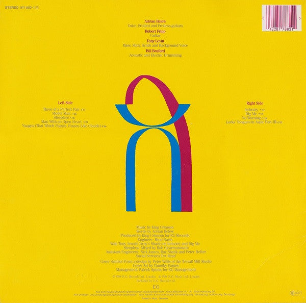 King Crimson – Three Of A Perfect Pair